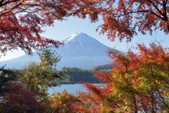 平日の富士山915