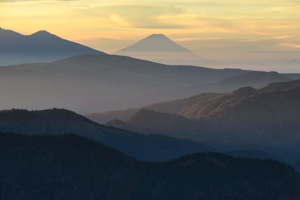週末の富士山（新作477）