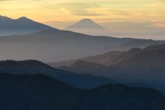 週末の富士山（新作477）