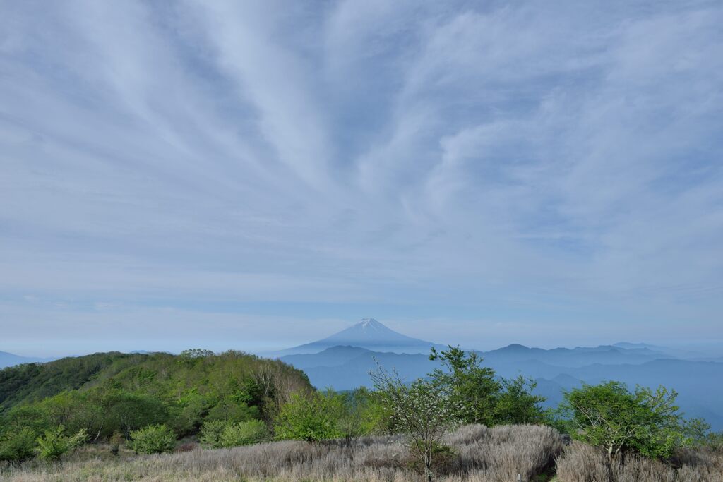 平日の富士山731