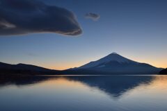週末の富士山（新作1330）
