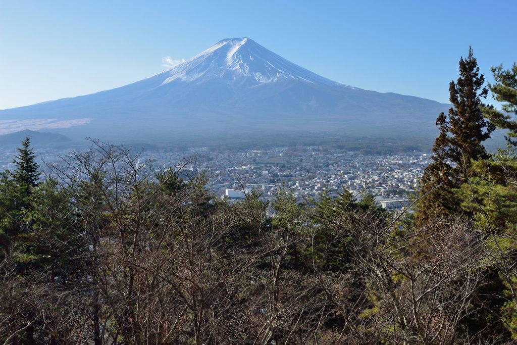 平日の富士山532