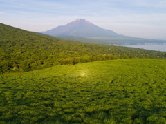 平日の富士山350