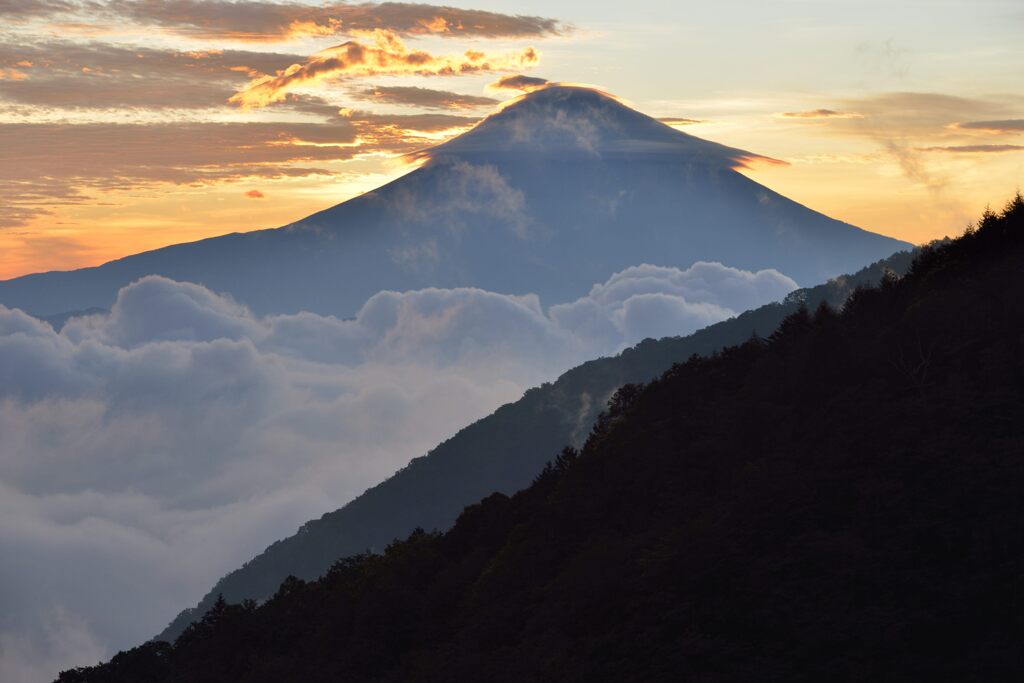 平日の富士山772