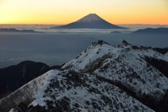 週末の富士山（新作517）