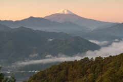 平日の富士山800