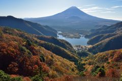 平日の富士山420