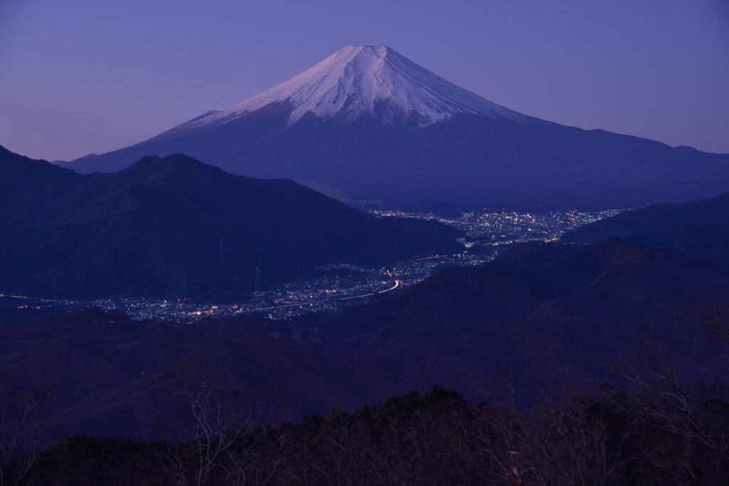 平日の富士山954
