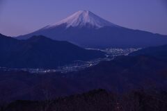 平日の富士山954