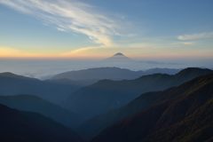 週末の富士山（新作990）