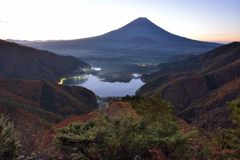 平日の富士山417