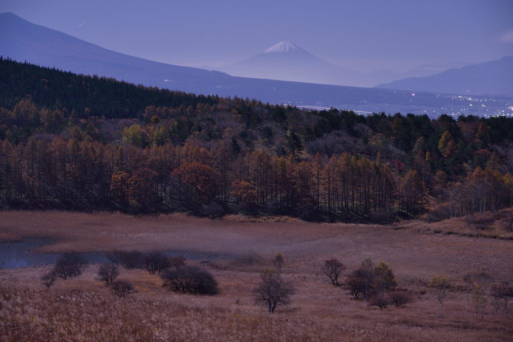 週末の富士山（新作1058）