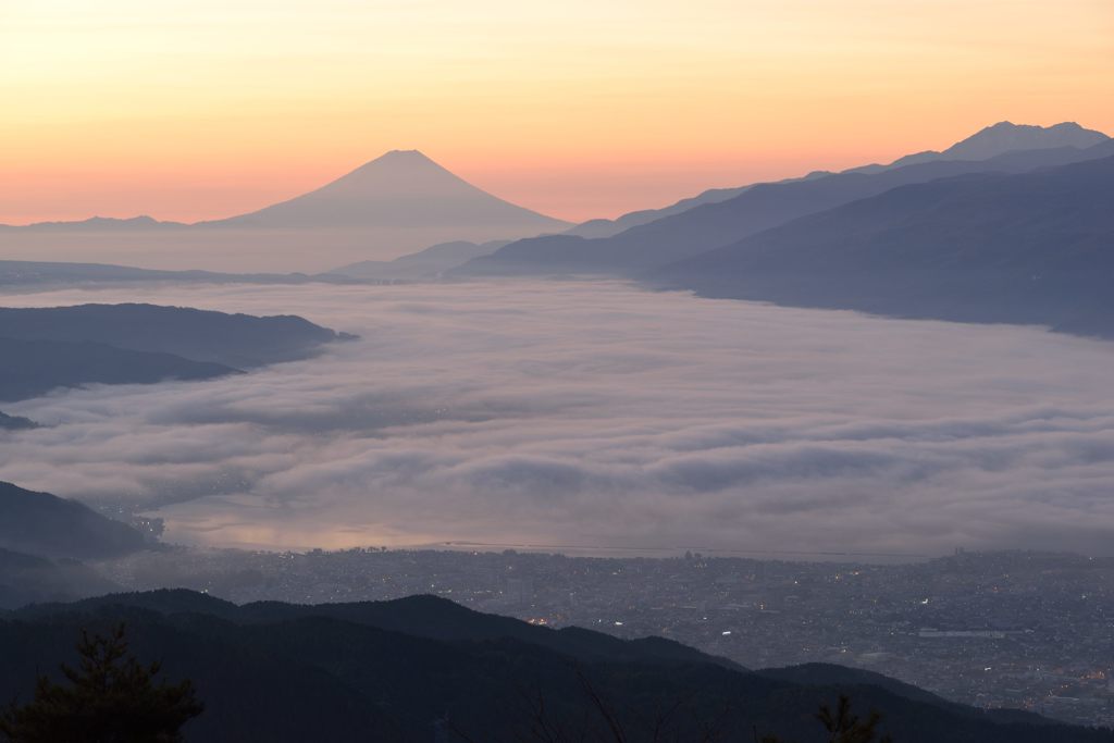 平日の富士山411