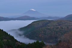 週末の富士山（新作328）