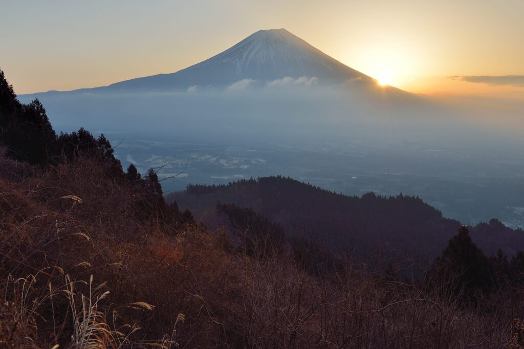 平日の富士山1034