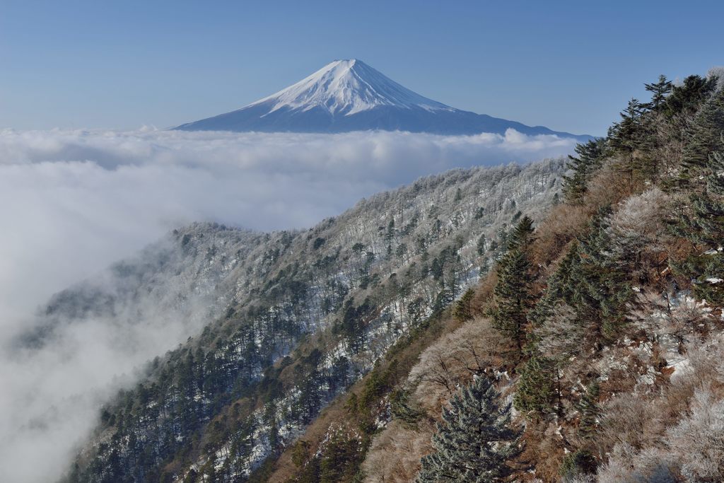 平日の富士山683