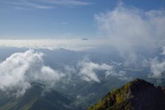 平日の富士山784