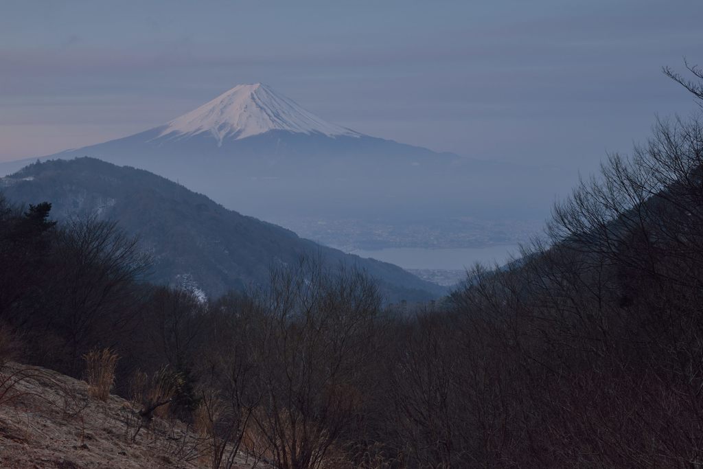 平日の富士山250