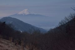 平日の富士山250