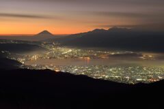 平日の富士山945