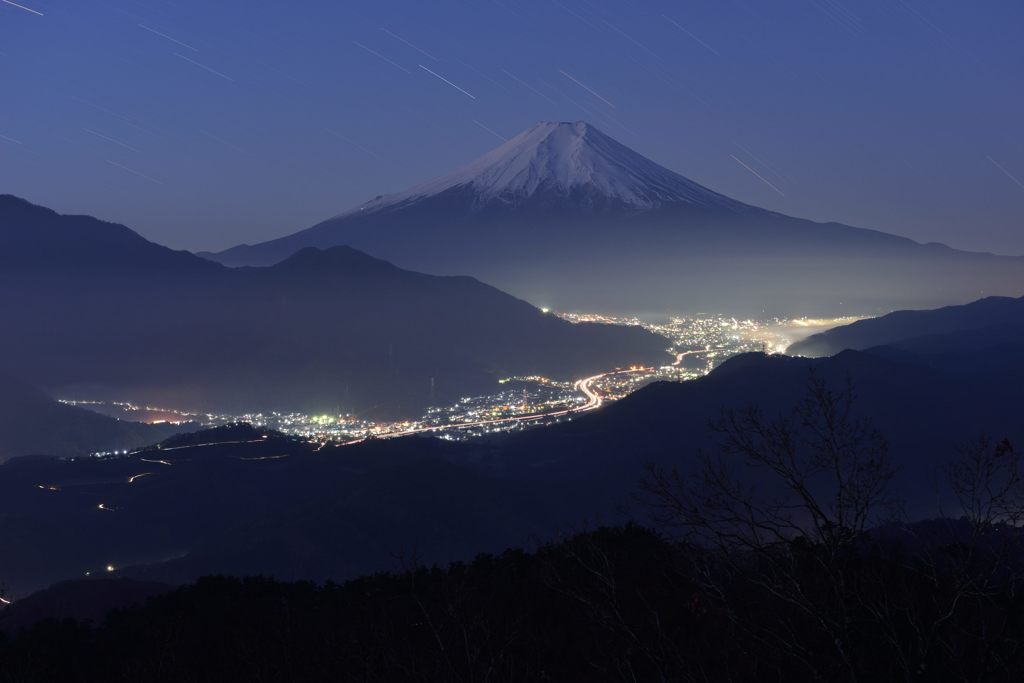 週末の富士山（新作495）