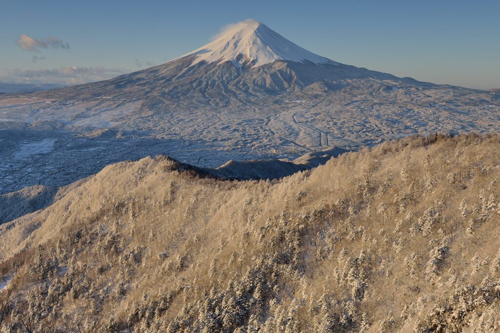週末の富士山（新作1363）