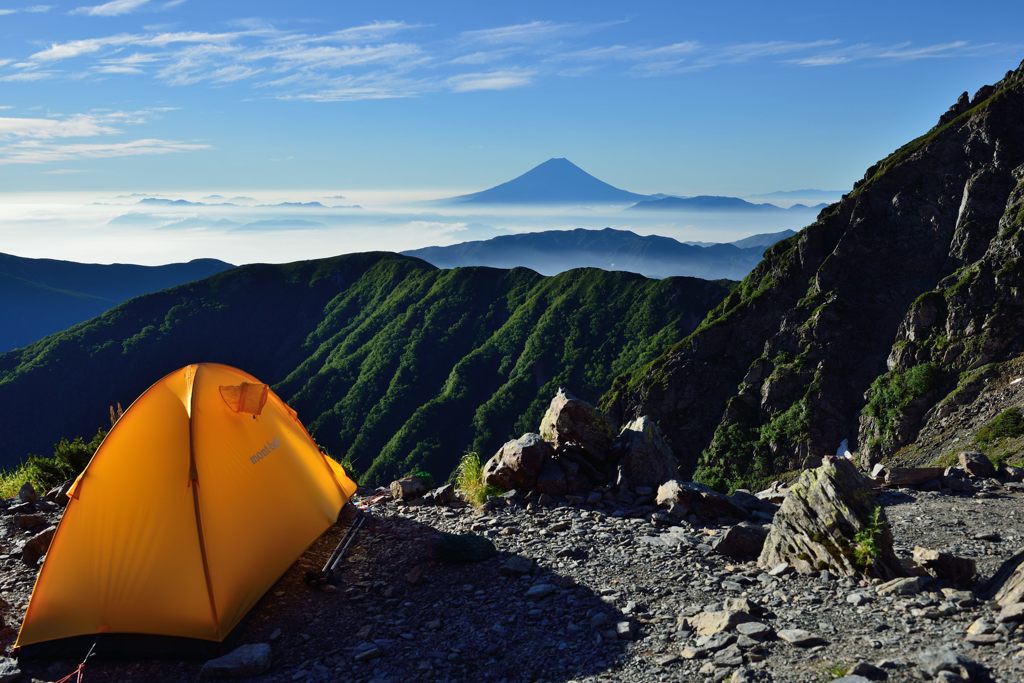 週末の富士山（新作266）