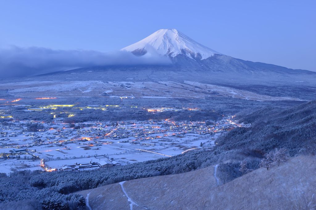 週末の富士山（新作399）
