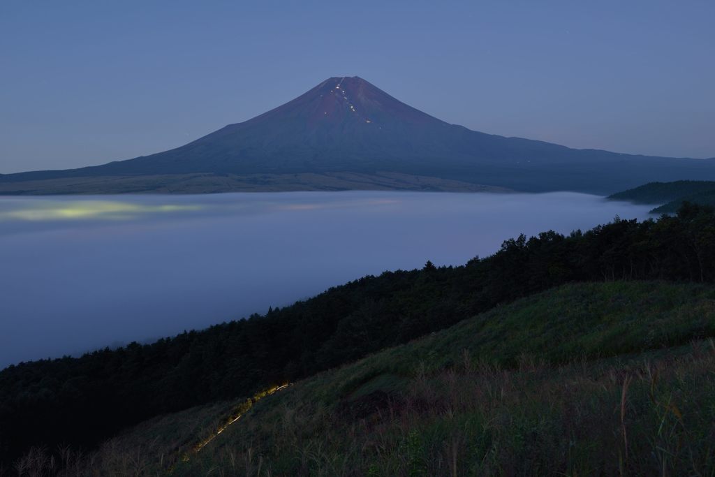 平日の富士山98