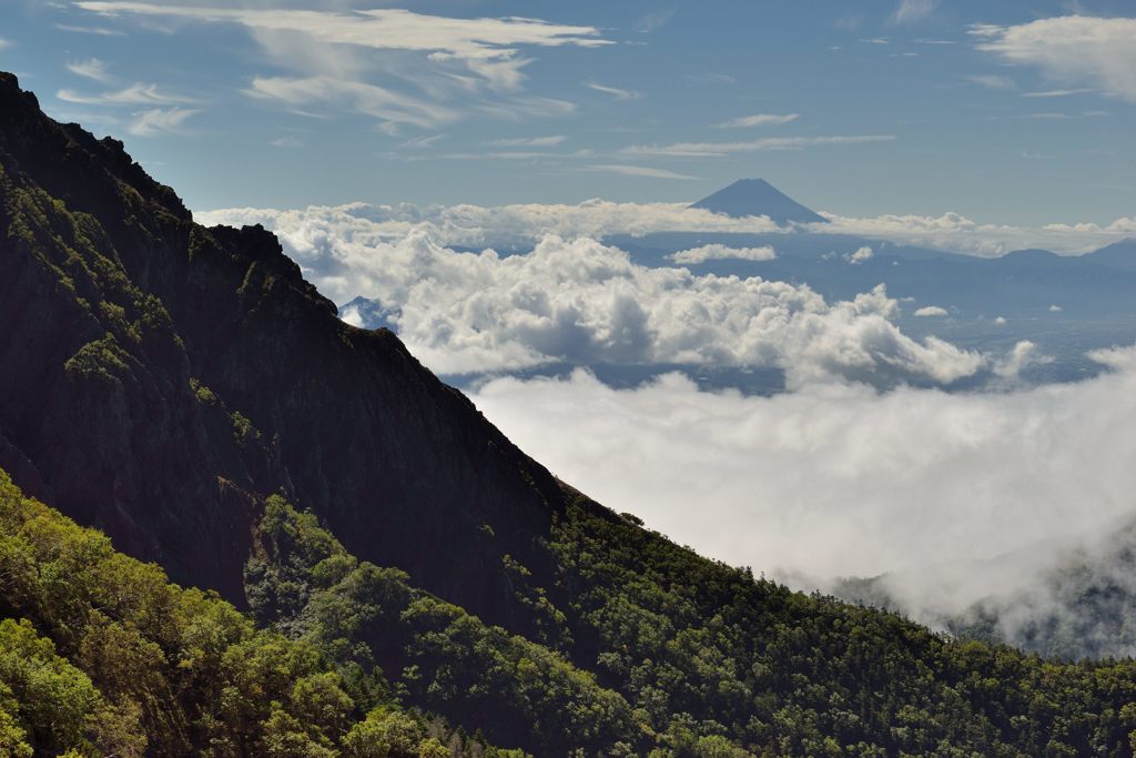平日の富士山114