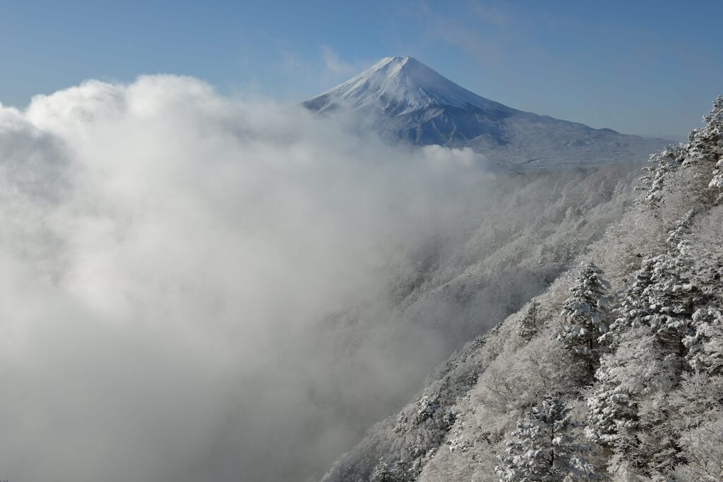 平日の富士山940