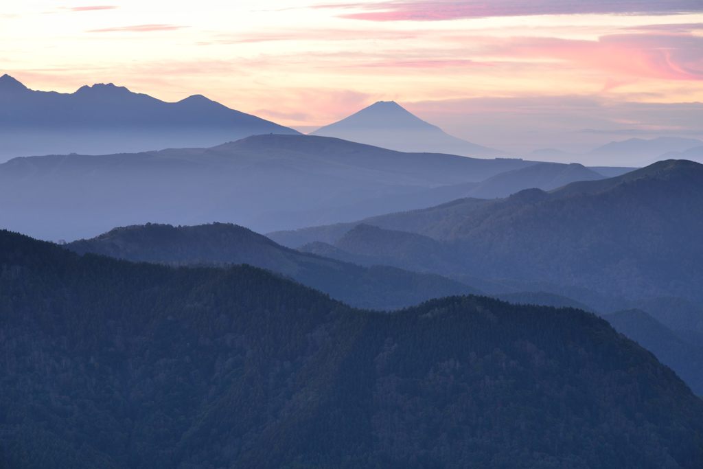 週末の富士山（新作473）