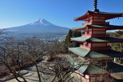 平日の富士山530