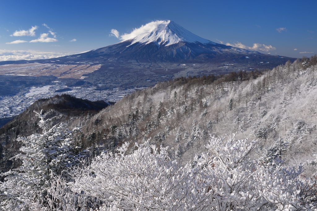 週末の富士山（新作136）