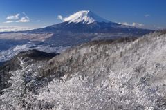 週末の富士山（新作136）