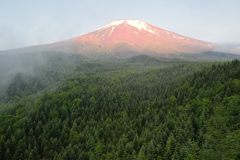 週末の富士山（新作678）