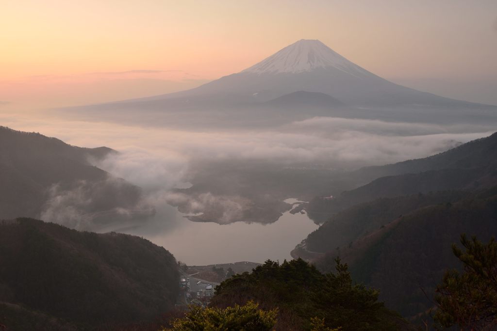 週末の富士山（新作177）