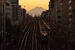 平日の富士山849