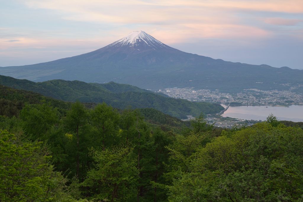 週末の富士山（新作882）