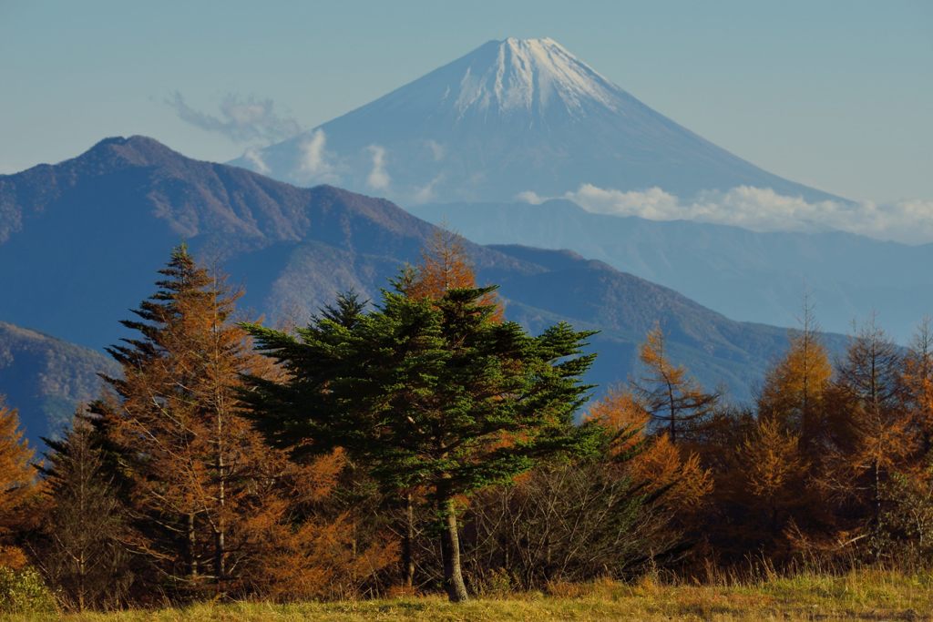 週末の富士山（新作1056）