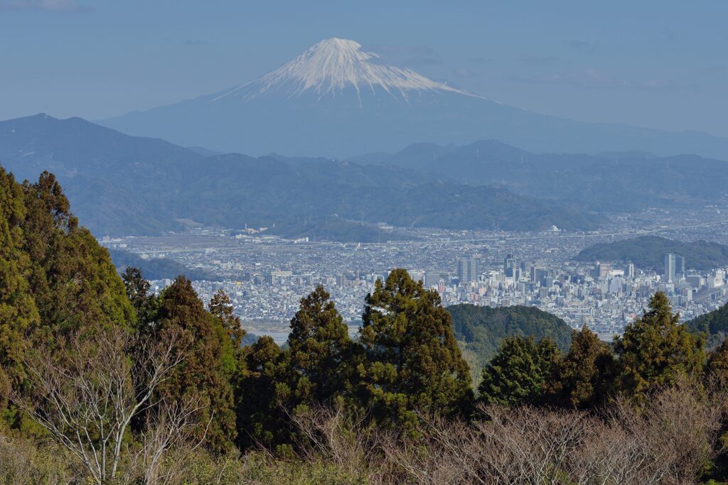 平日の富士山1055