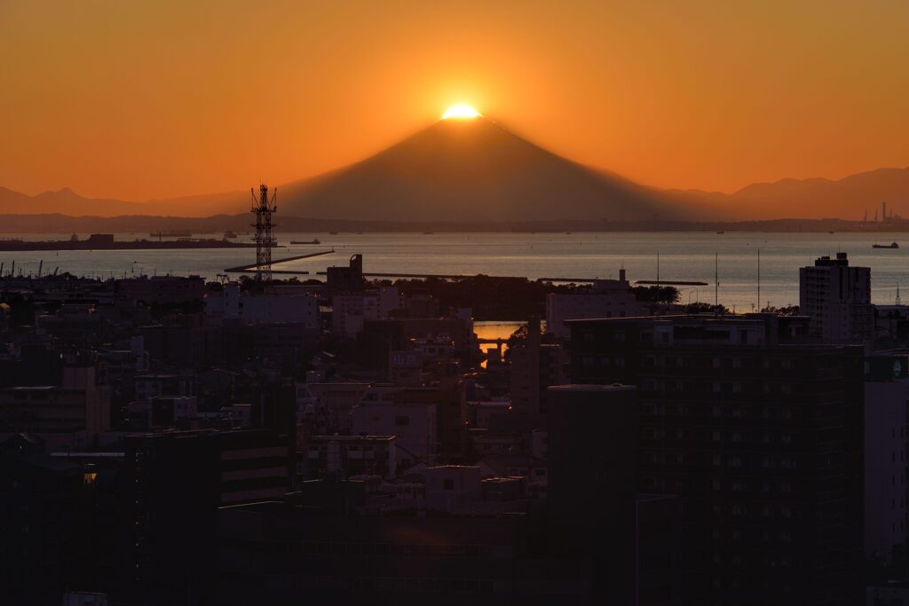週末の富士山（新作1381）