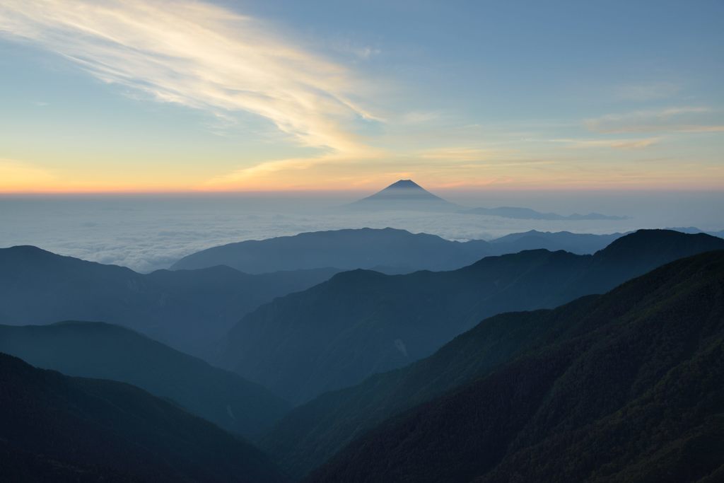 週末の富士山（新作989）