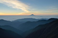 週末の富士山（新作989）