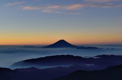 週末の富士山（新作263）