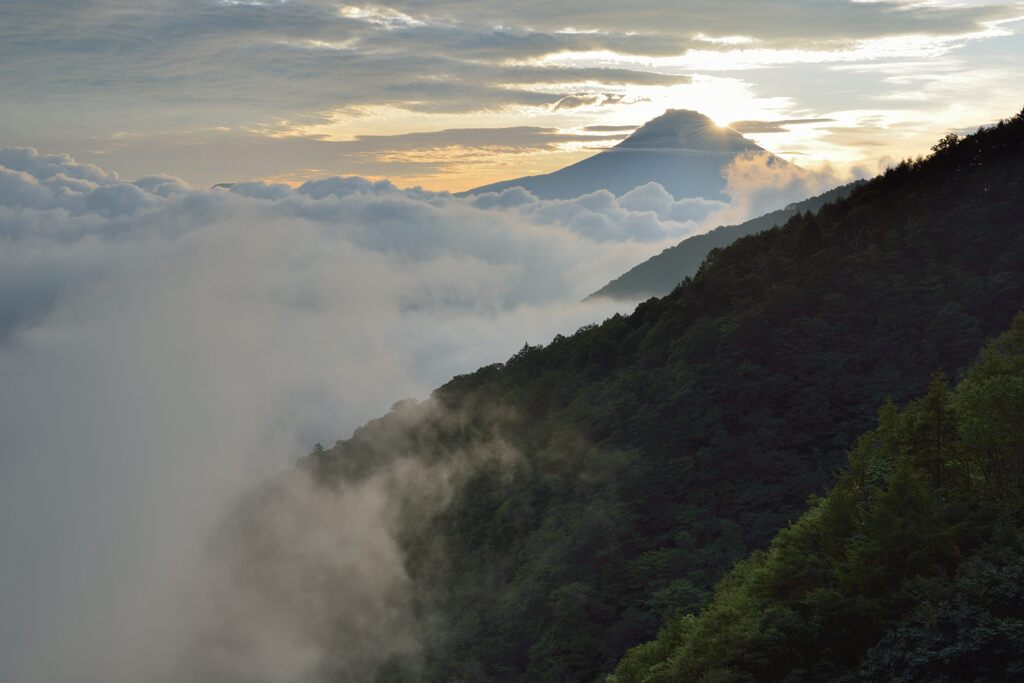 平日の富士山764