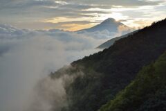 平日の富士山764