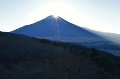 週末の富士山（新作392）