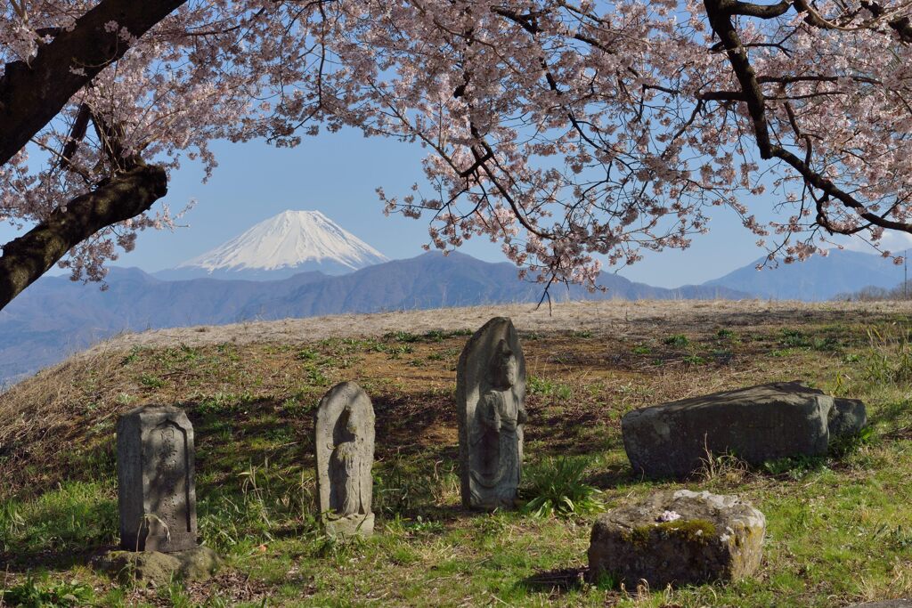 平日の富士山1075