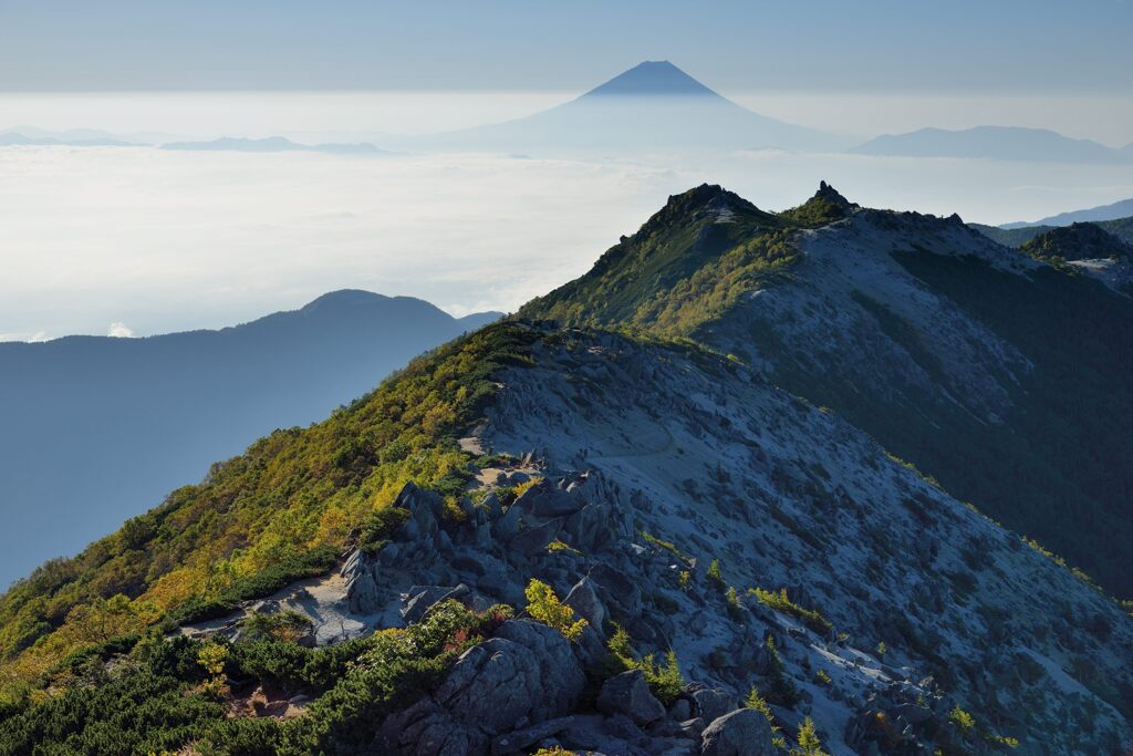 平日の富士山794
